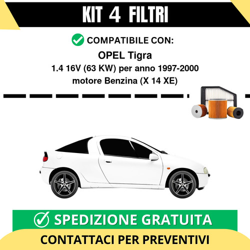 Kit filtri tagliando per - filtri,