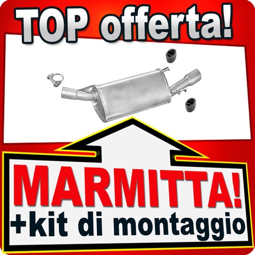 Silenziatore posteriore per - posteriore,